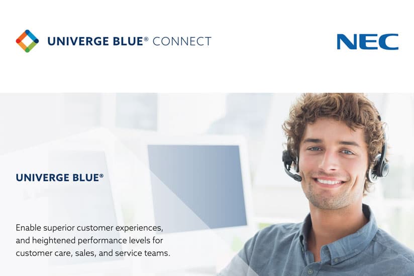 NEC UNIVERGE BLUE CONNECT Streamline Your Communication with Telephonesonline, a Preferred NEC Business Partner
