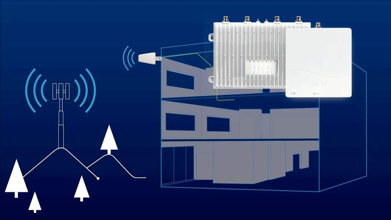 indoor 4G 5G signal booster amplifier cel-fi nextivity quatra 4000e australian installer